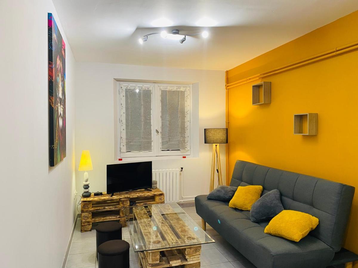 Studio 40M2 Plein Pied Avec Parking Jussac Exteriör bild