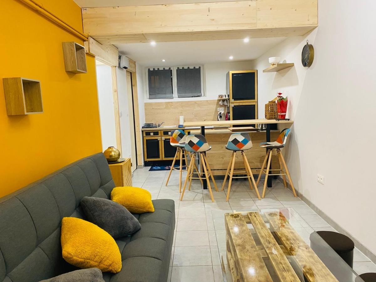 Studio 40M2 Plein Pied Avec Parking Jussac Exteriör bild